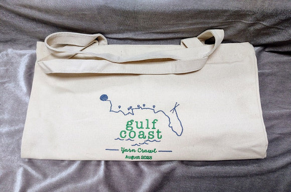 2023 Gulf Coast Yarn Crawl Tote Bag