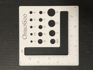 ChaioGoo 3" Swatch/Needle Gauge