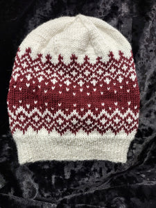 Hand Knit Nordic Hat
