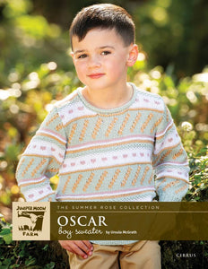 Sweater Pattern Leaflet - Boys - Oscar