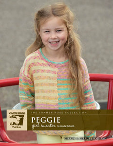 Peggie - Girls Sweater Pattern Leaflet