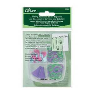 Clover Knitting Accessory Set for Beginners 3034