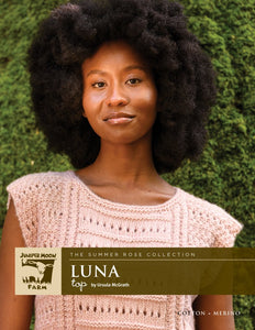Juniper Moon Farm Luna Knit Pattern Leaflet
