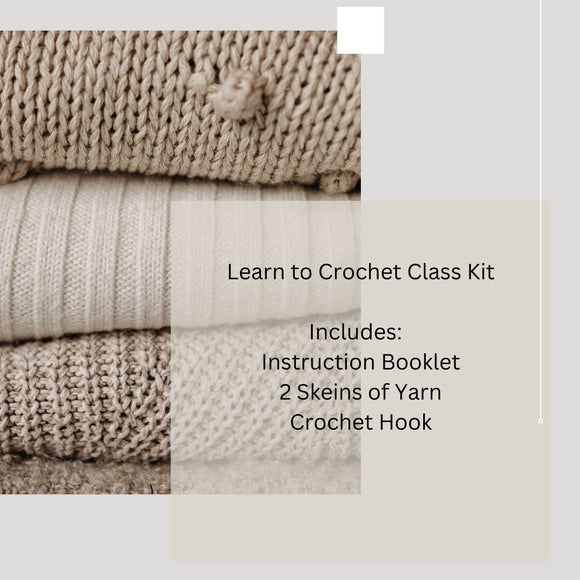 Hearth & Harbor Crochet Kit with Crochet Hooks Yarn Set 73 Piece