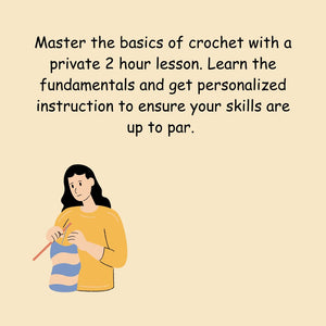 Learn to Crochet lesson