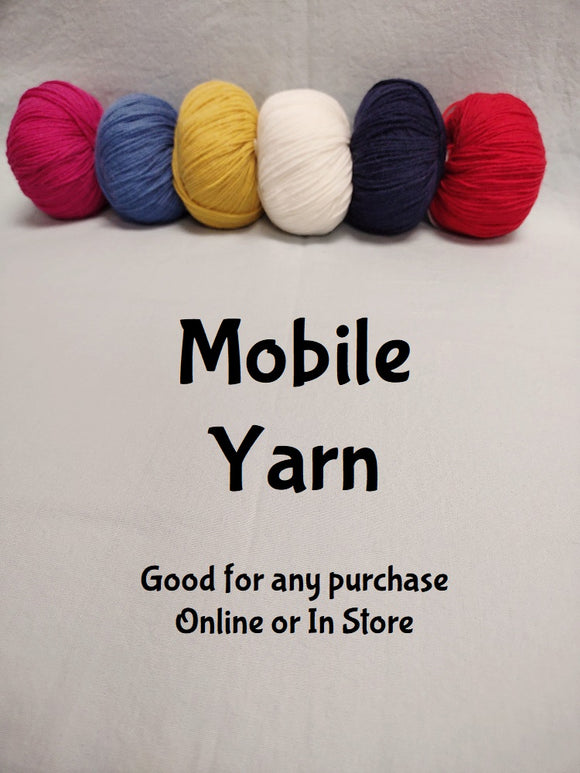 Mobile Yarn Gift Card