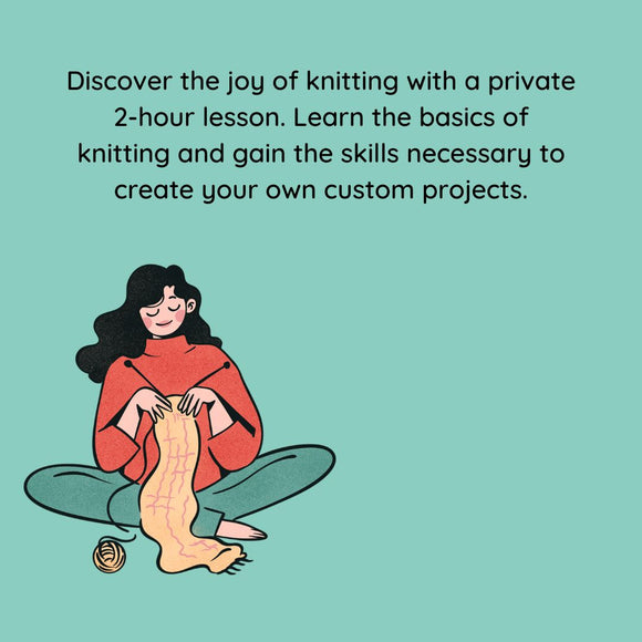 Learn to Knit Lesson